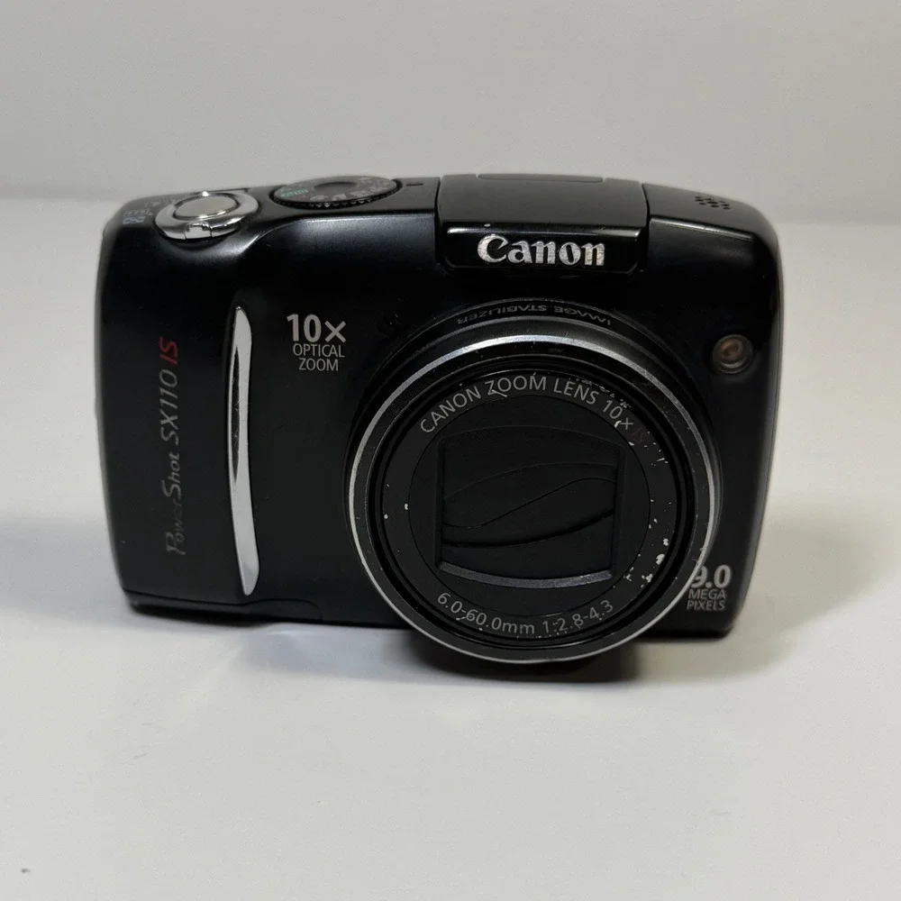 Canon PowerShot SX110 IS 9.0MP Digital Camera 10x Optical Zoom Black PC1311